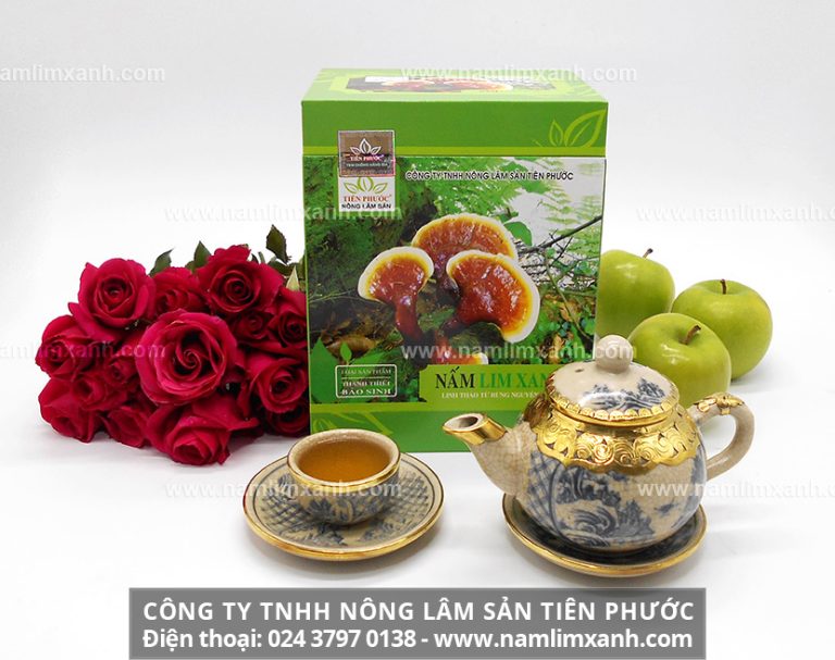 Sản phẩm nấm lim xanh Tiên Phước của Công ty TNHH Nấm Lim Xanh Việt Nam tại Khánh hòa và danh sách đại lý