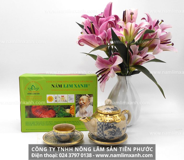 Sản phẩm nấm lim xanh Tiên Phước được bán trong các đại lý ủy quyền chính thức tại Lâm Đồng